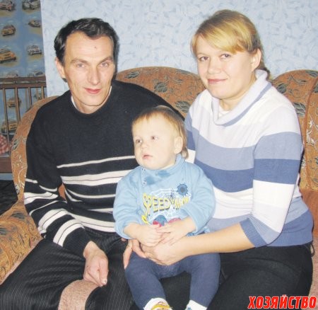 Крыжановские вместе с младшим сыном Максимом