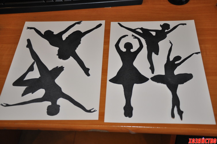Снежинка-балерина из бумаги: схема, шаблон для вырезания с фото