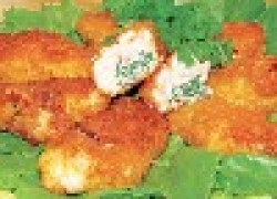 Куриные рулетики с сыром и зеленью