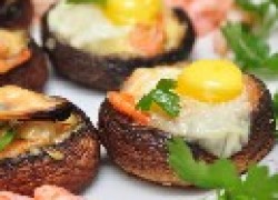 Кулинария: Грибы с креветками и мидиями