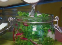  Суперрецепт салата из редиски на зиму с зеленью. ВИДЕО