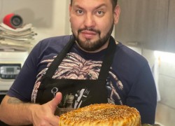 Мясной пирог «Чизбургер» 
